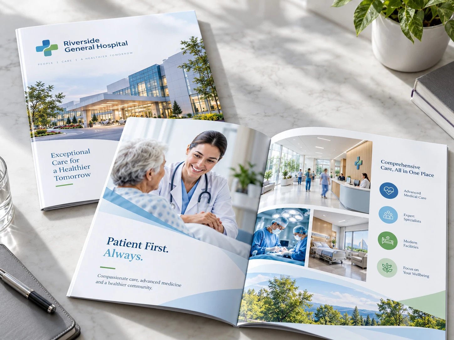 Healthcare brochure