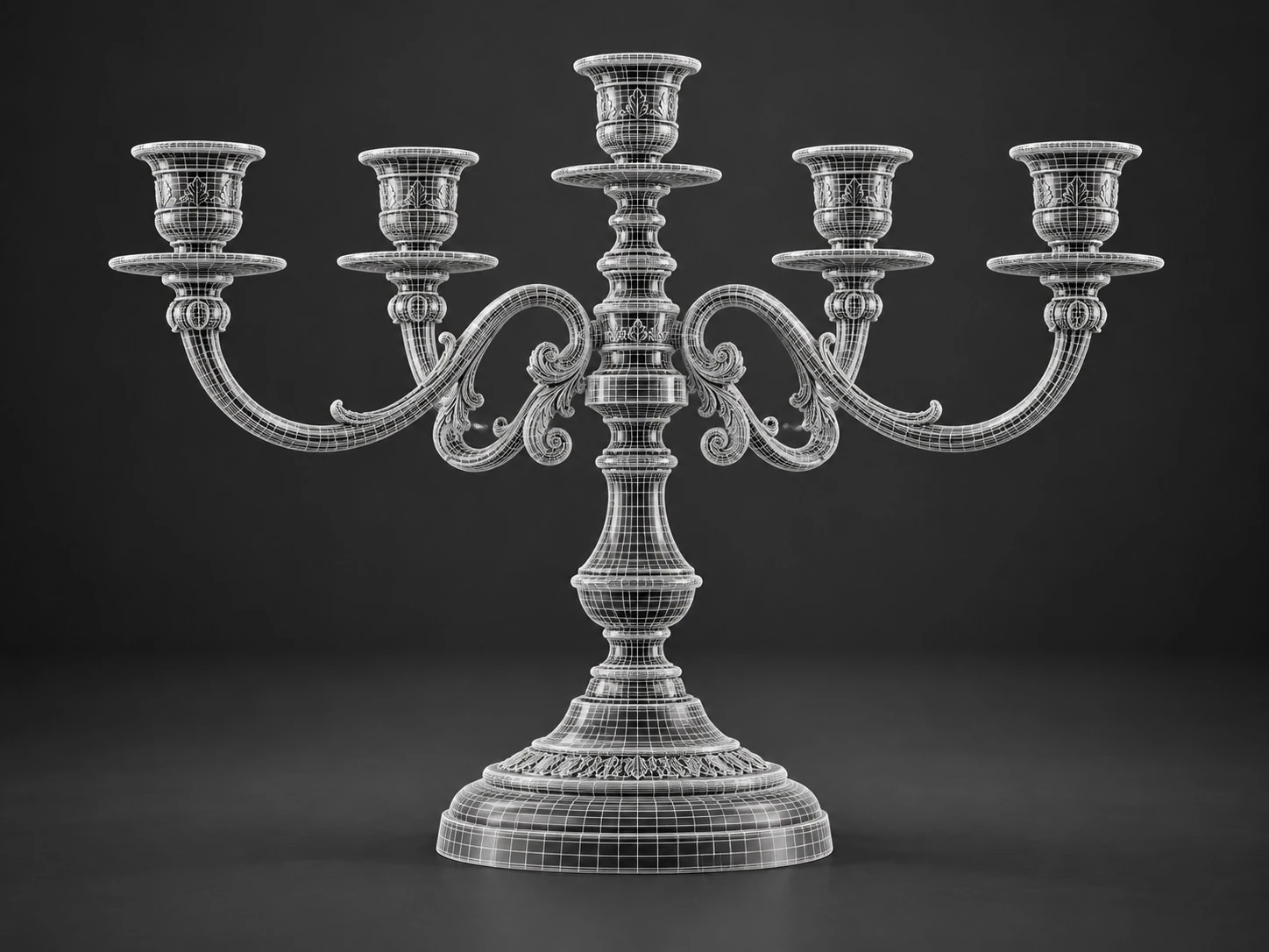 Corresponding mesh visual